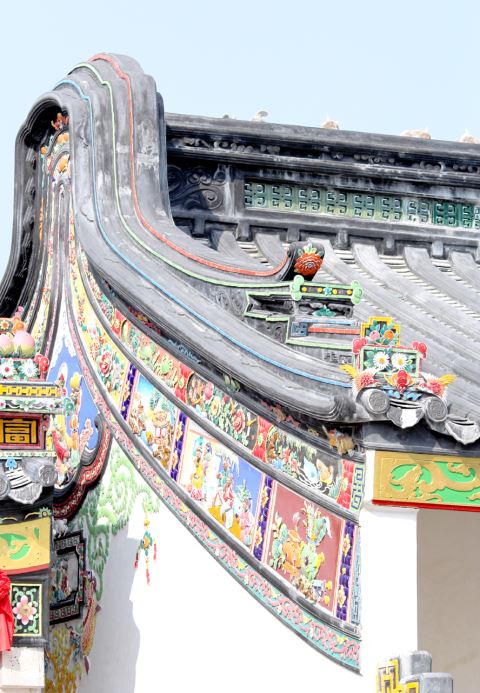潮州颐园·山墙与墙头.