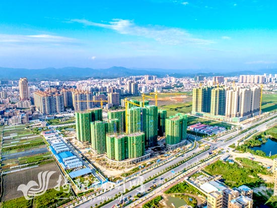 图为惠来县城新貌.陈其泰 摄