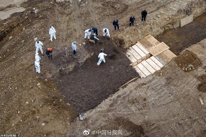 纽约市新冠死亡病例达4260例患者遗体或按无人认领处理被集体埋葬
